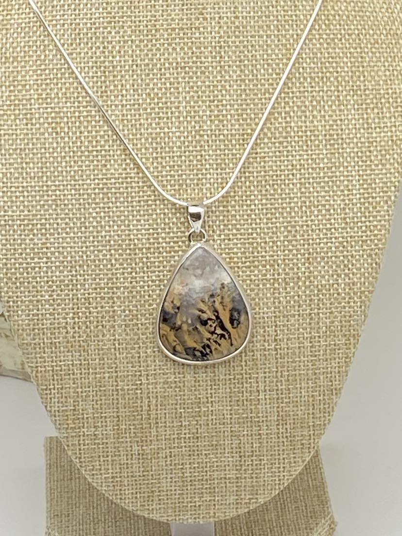 Pendentif Agate Dendritique