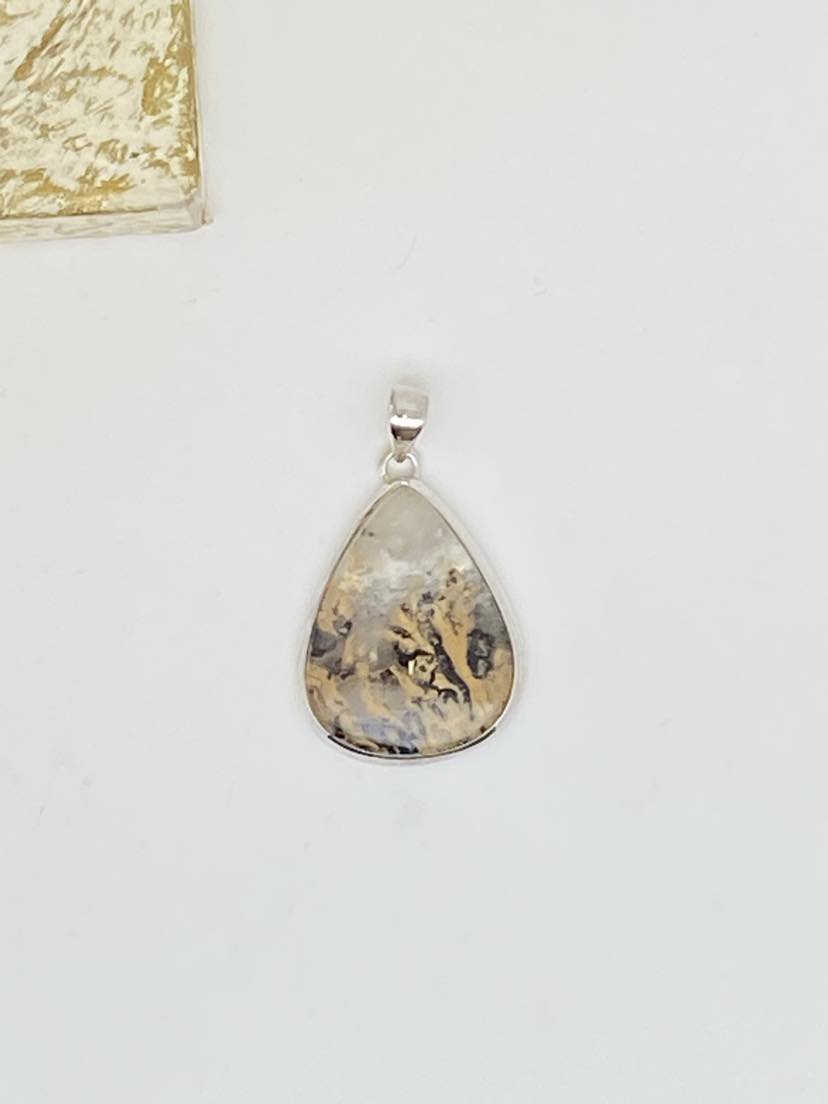 Pendentif Agate Dendritique