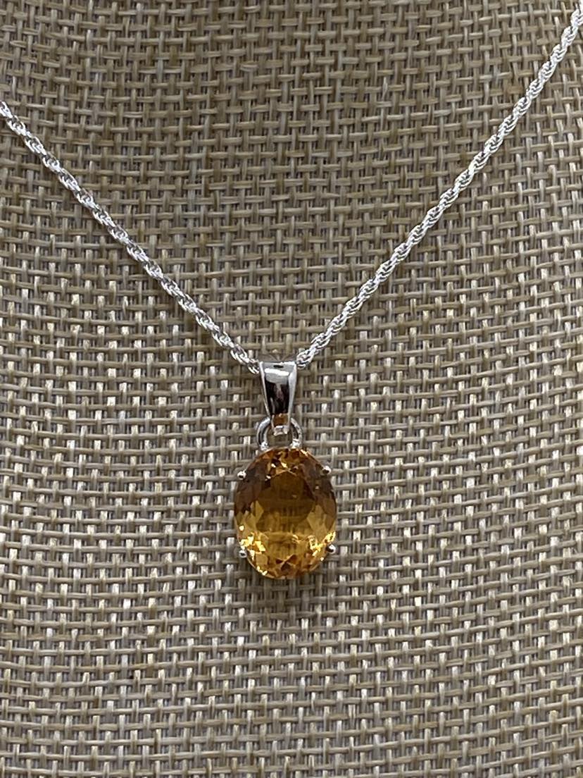 Pendentif Citrine