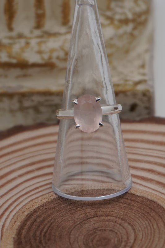 Bague Quartz Rose
